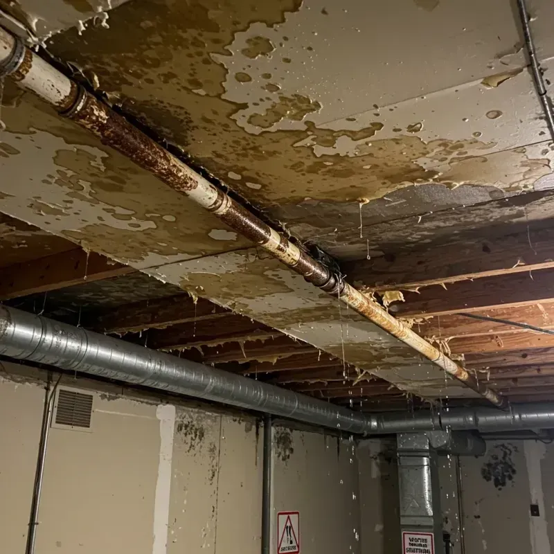 Ceiling Water Damage Repair in Flora, IL